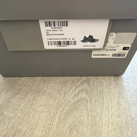 Balenciaga 3XL Sneaker 'Dark Grey Blue Green' - Picture 5 of 5